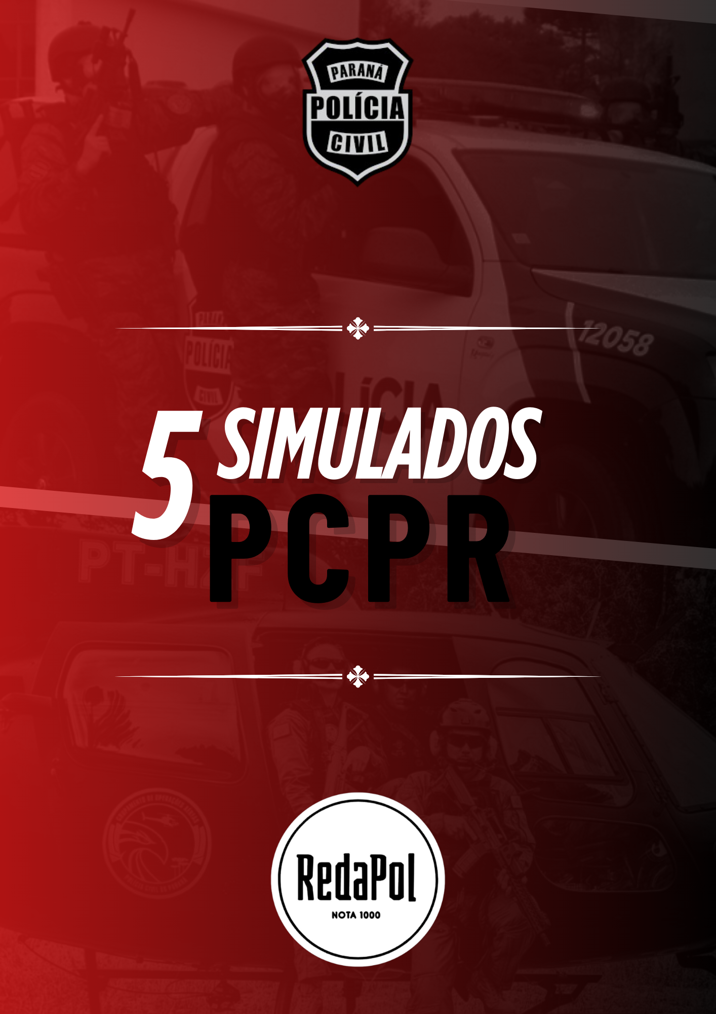 Capa 5 simulados pcpr