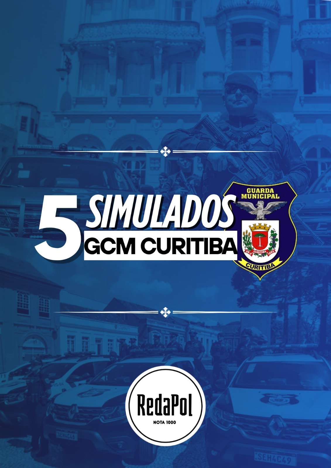 CAPA 5 SIMULADOS GCM CURITIBA