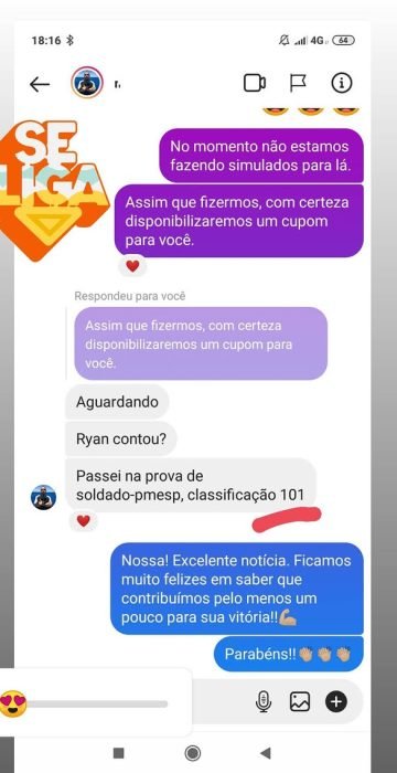 DEPOIMENTO DE ALUNOS QUE ADIQUIRIRAM NOSSOS PRODUTOS SIMULADOS E REDAÇÃO Simulados para concursos públicos